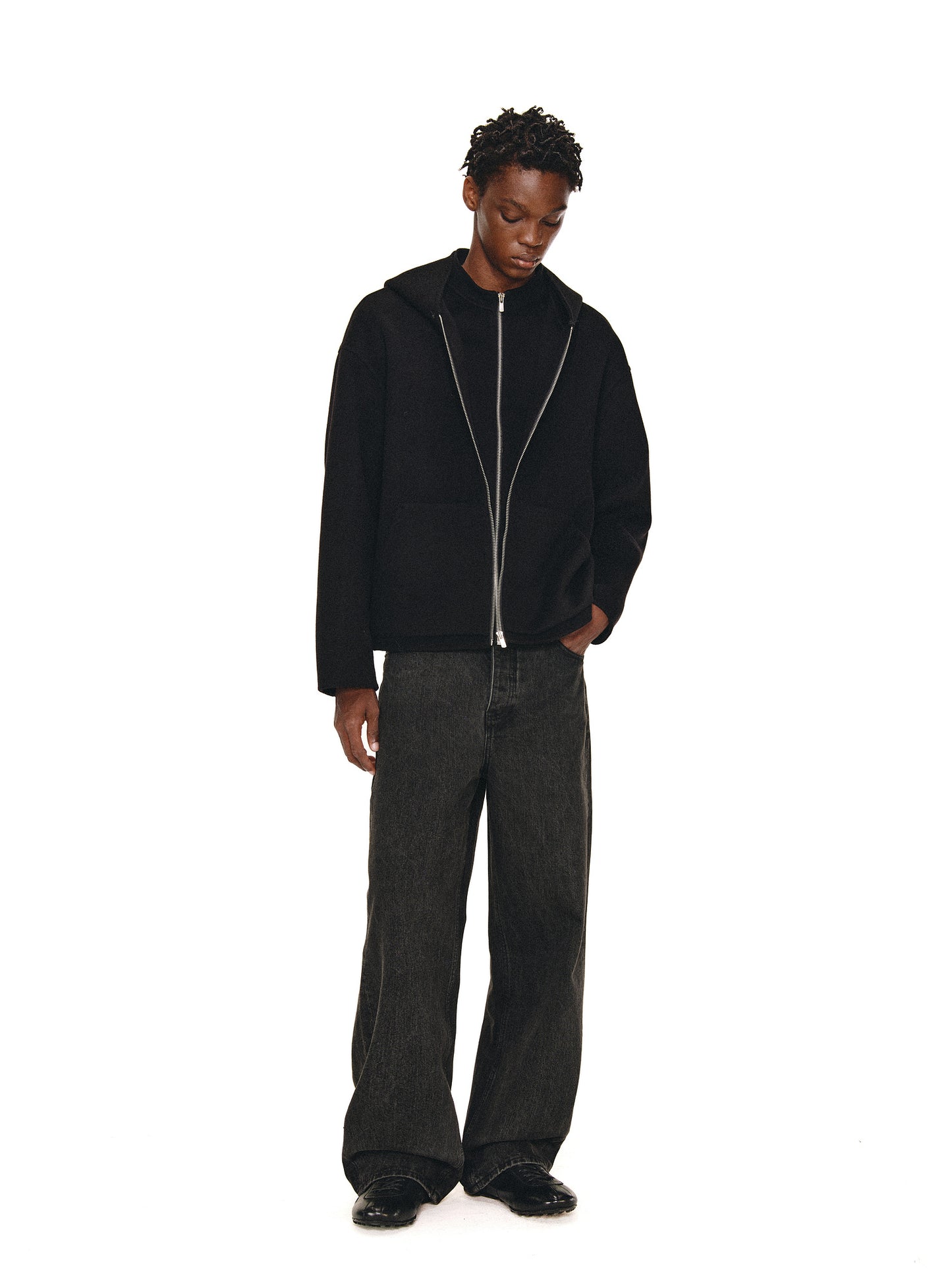 Double-Face Hooded Jacket