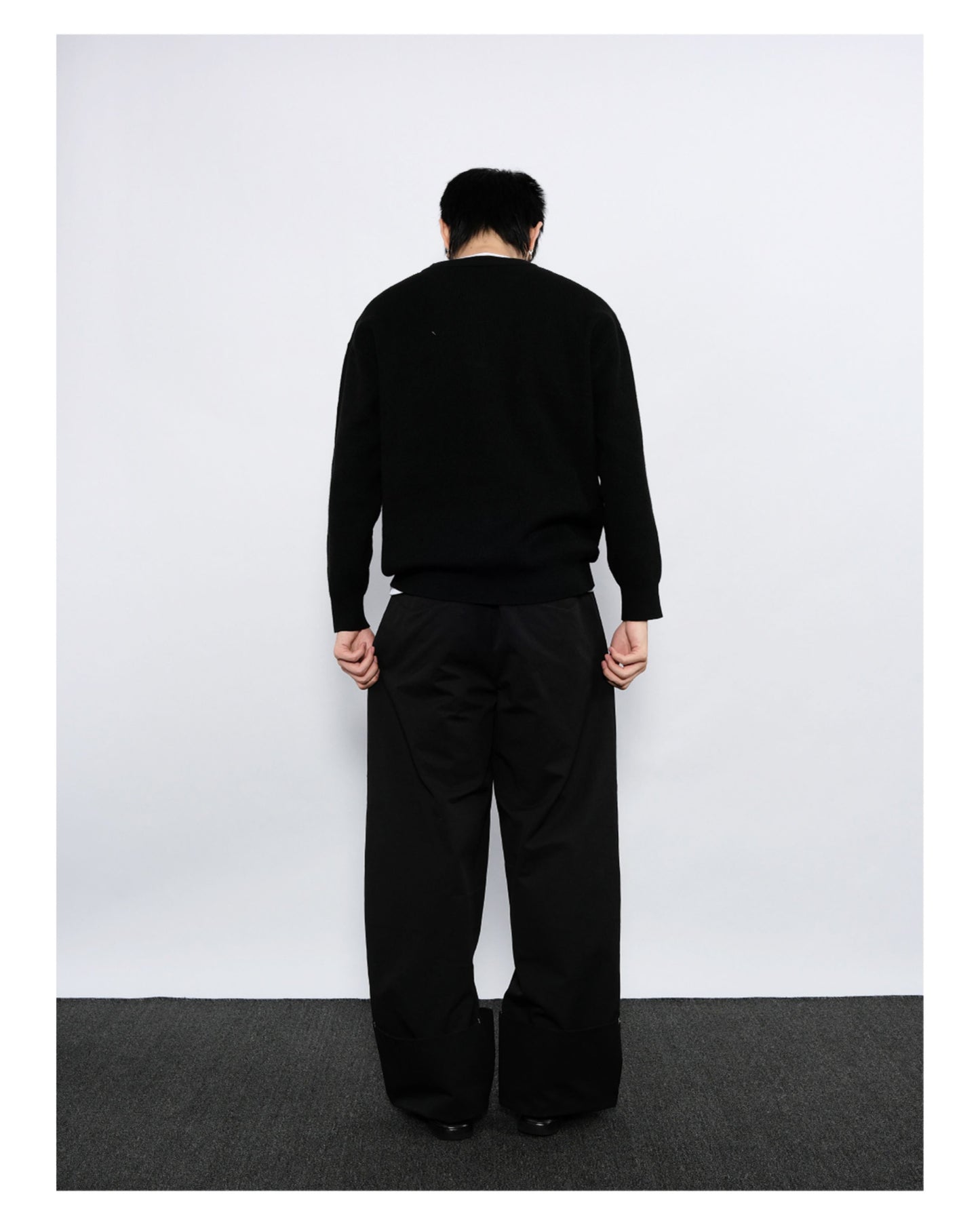 Straight-Leg Casual Pants