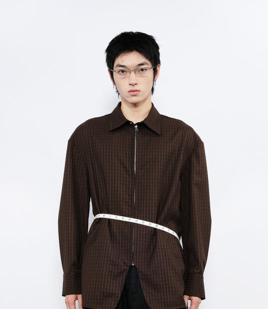 Drawstring Waist Shirt