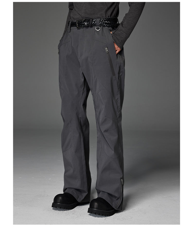 Multi-pocket design casual pants
