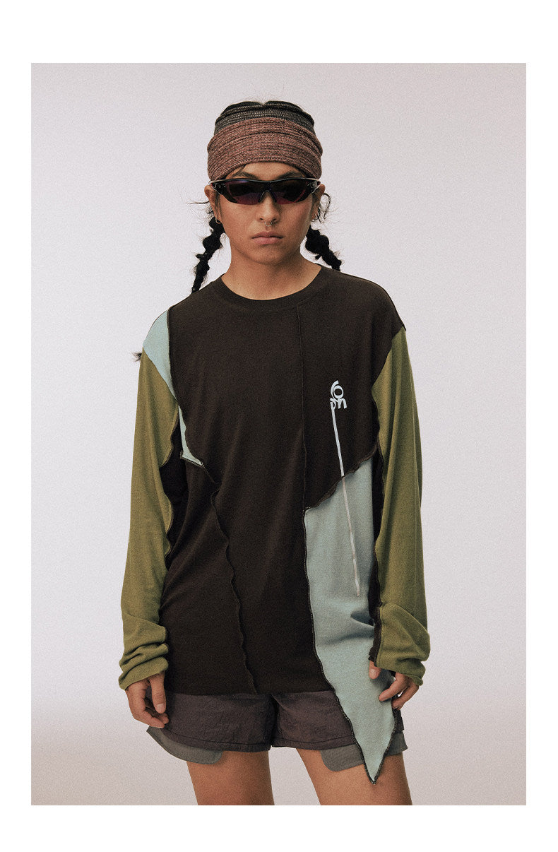 Flag-Print Running T-Shirt