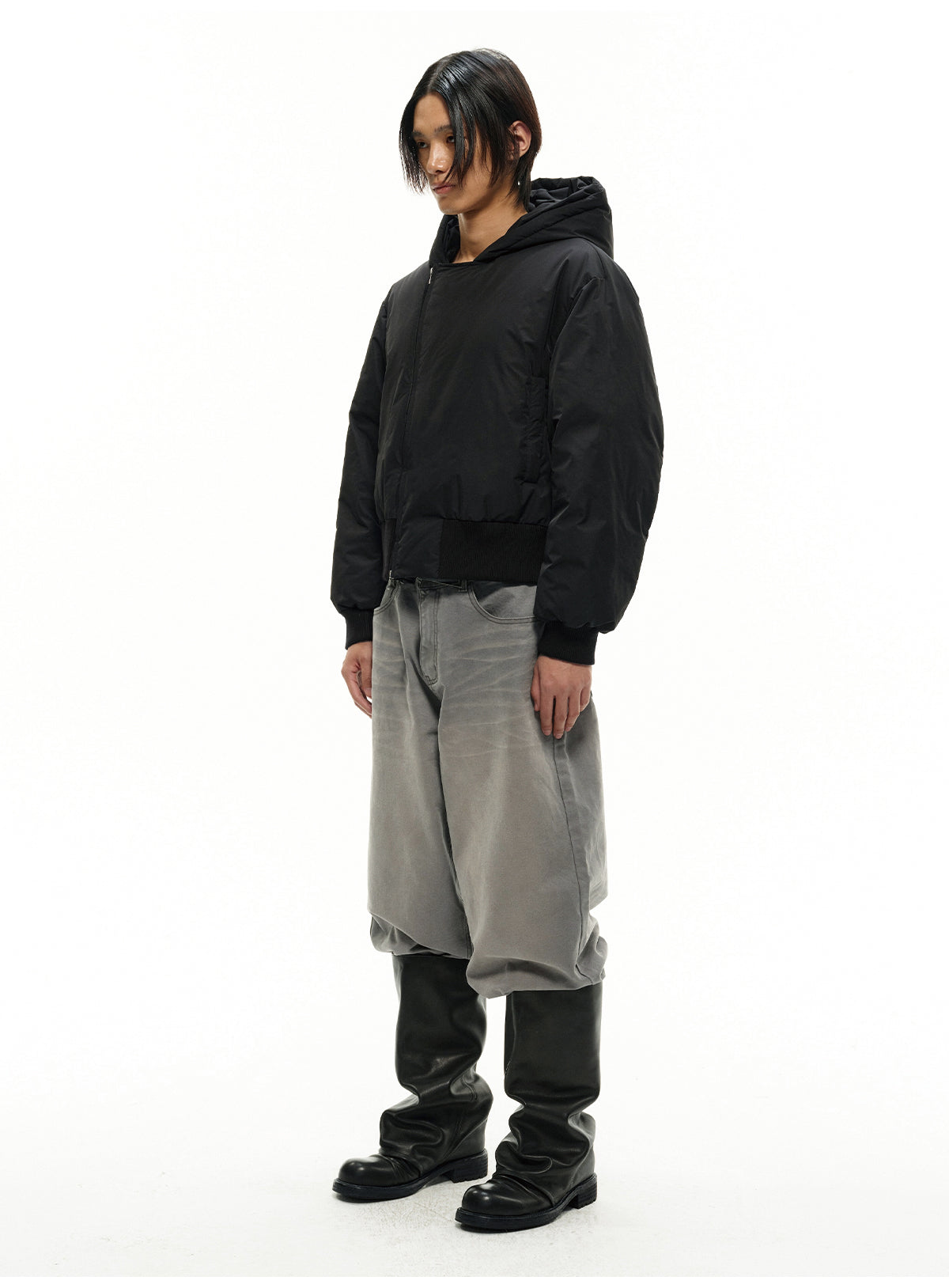 Asymmetrical Down Jacket