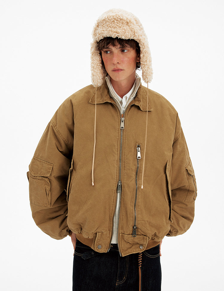Multi-Pocket Work Jacket
