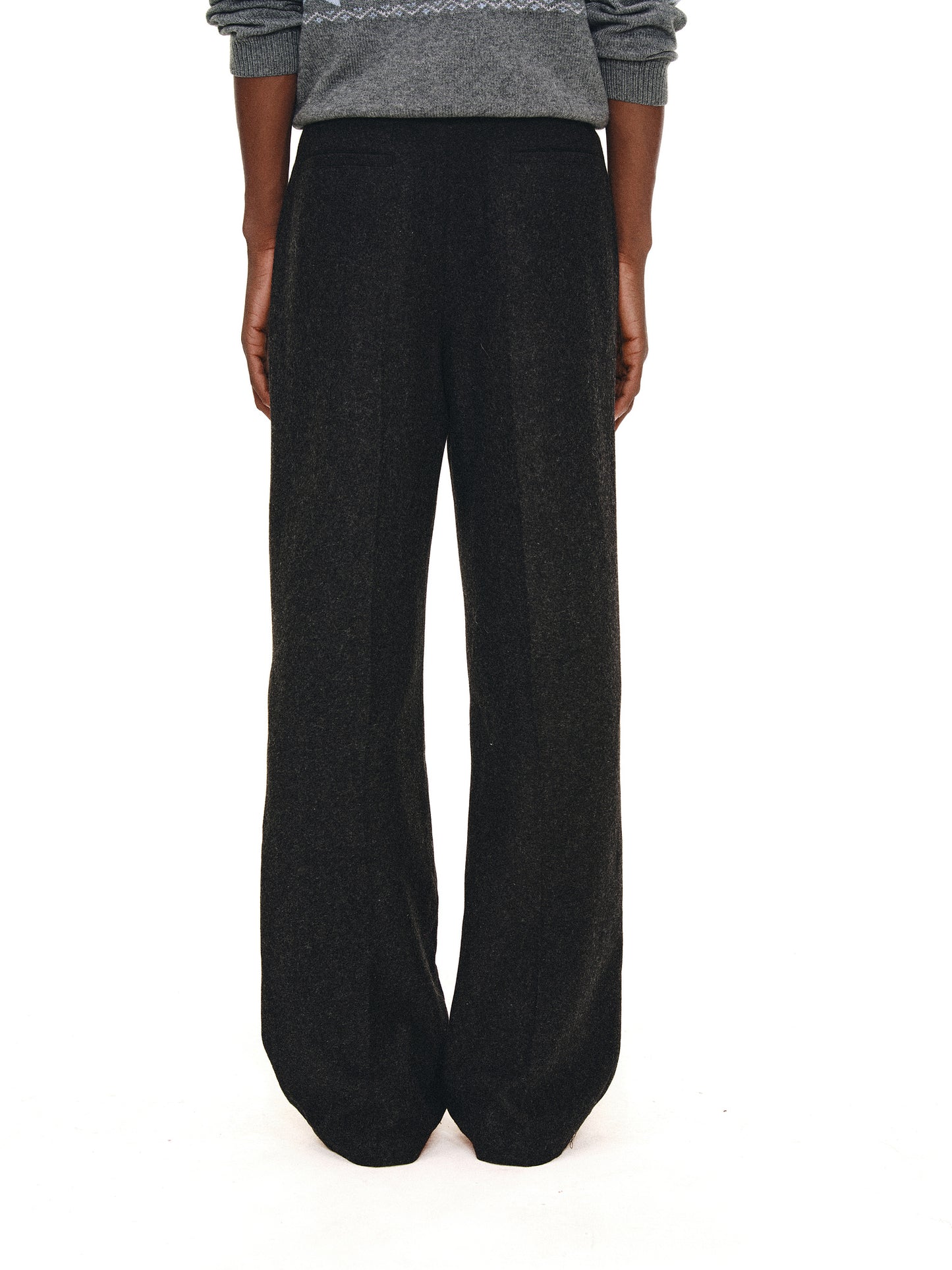 100% Wool Casual Pants