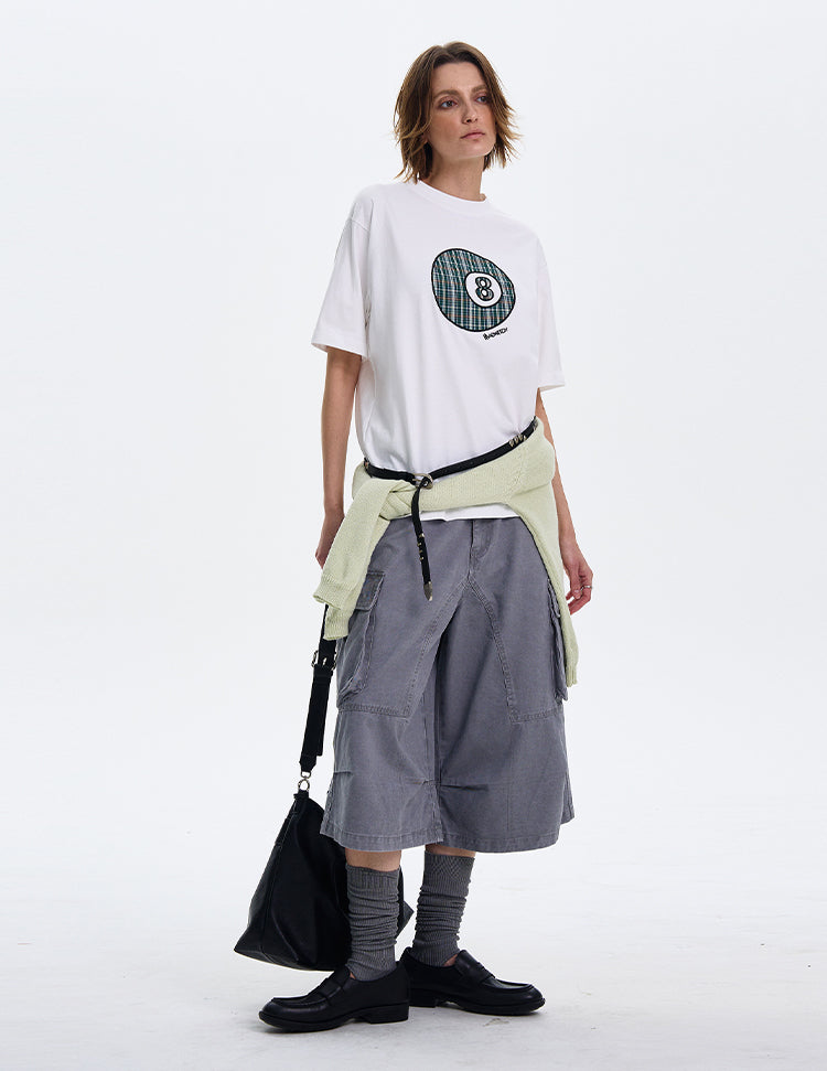 Embroidery Print T-Shirt