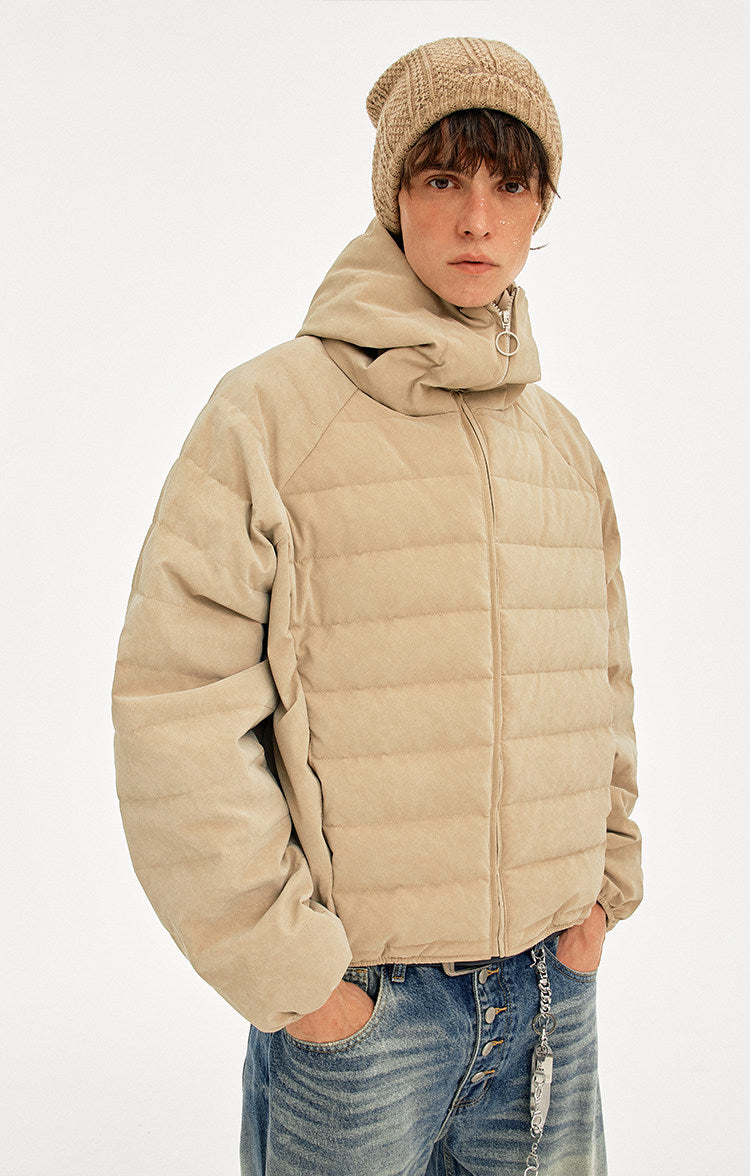 Casual Down Jacket with Hood