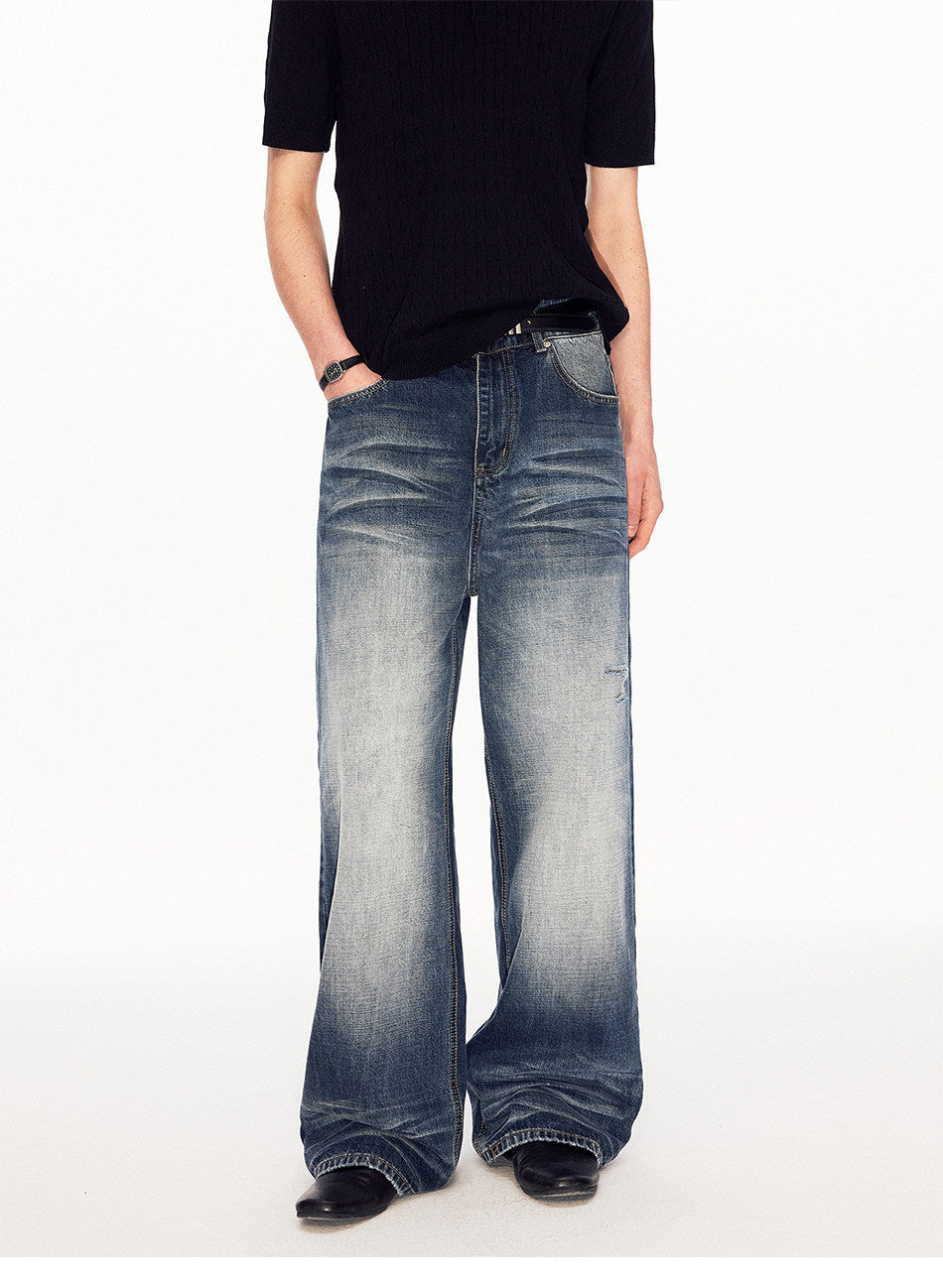High Street Distressed Jeans