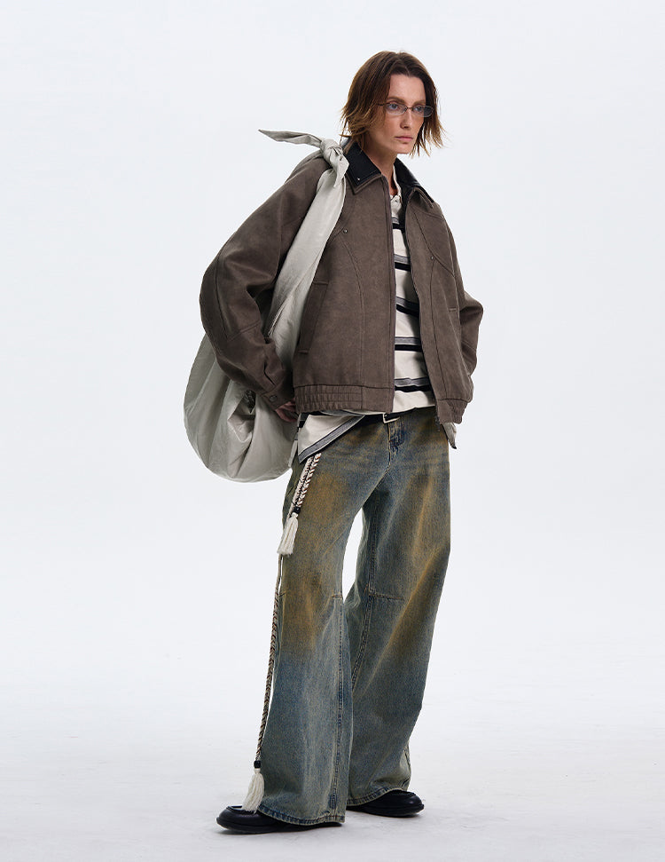 Barn Style Suede Jacket