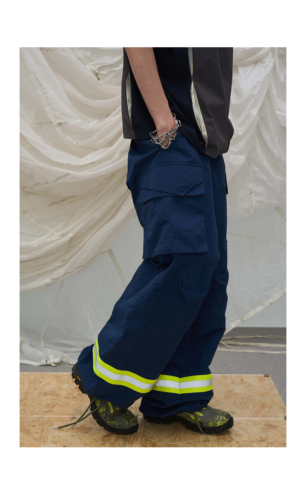 Nylon Workwear Casual Pants