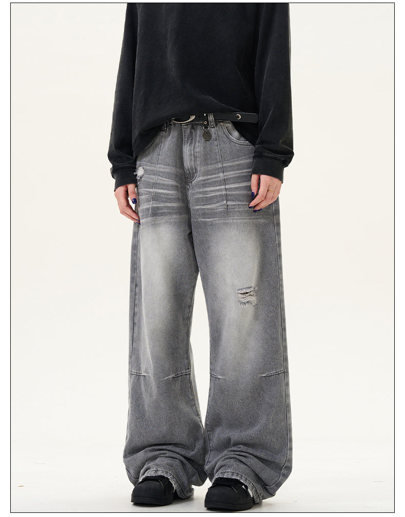 High Street Vibe Washed Jeans