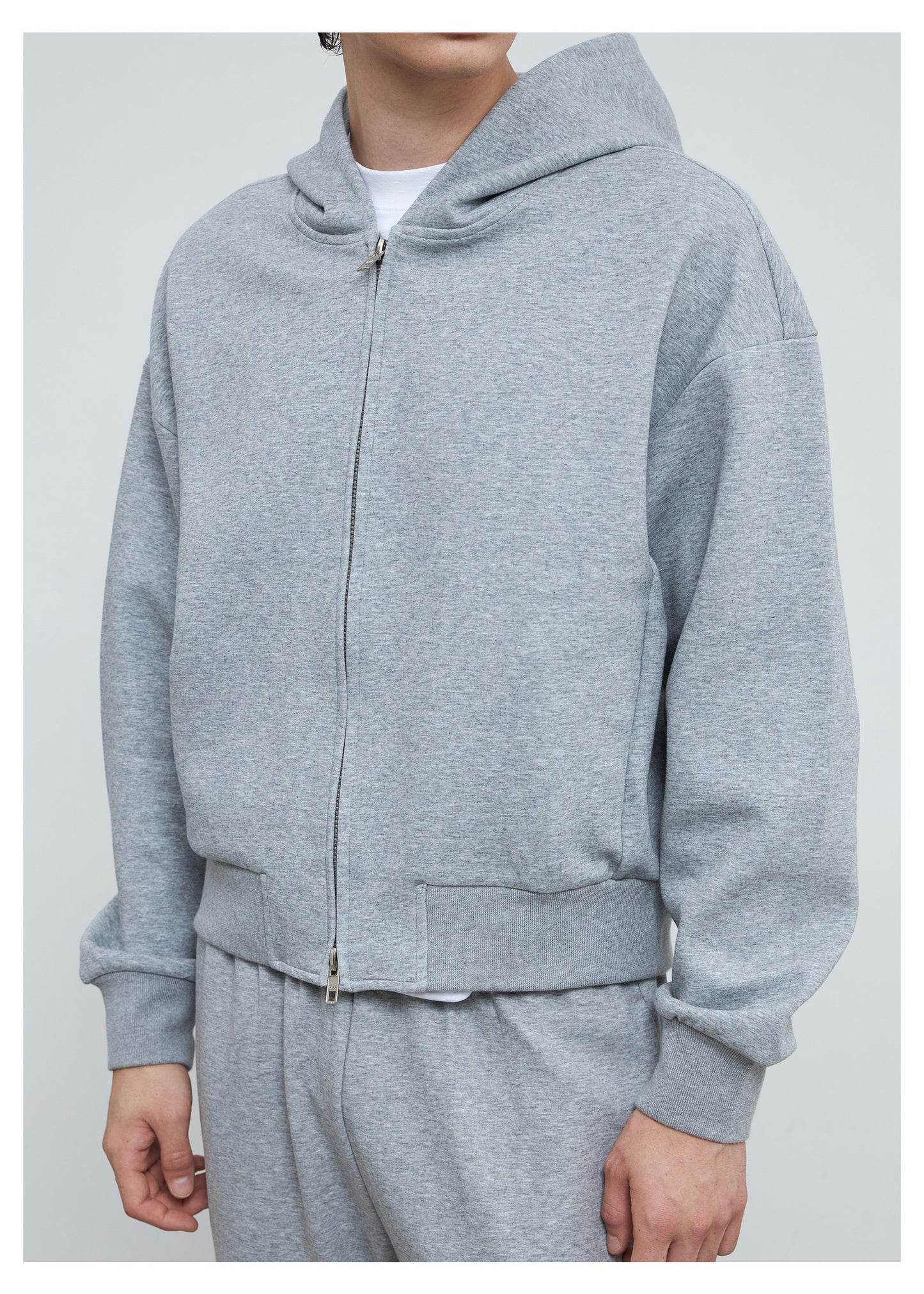 Stand-Up Hooded Sweatshirt Set
