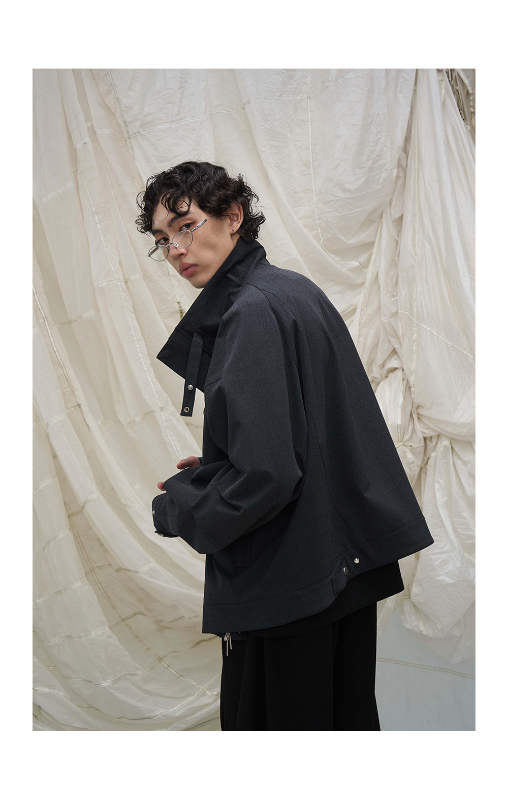 Retro Silhouette Casual Jacket