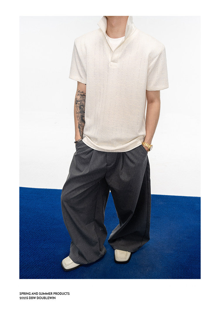Faux Two-Piece Polo Shirt