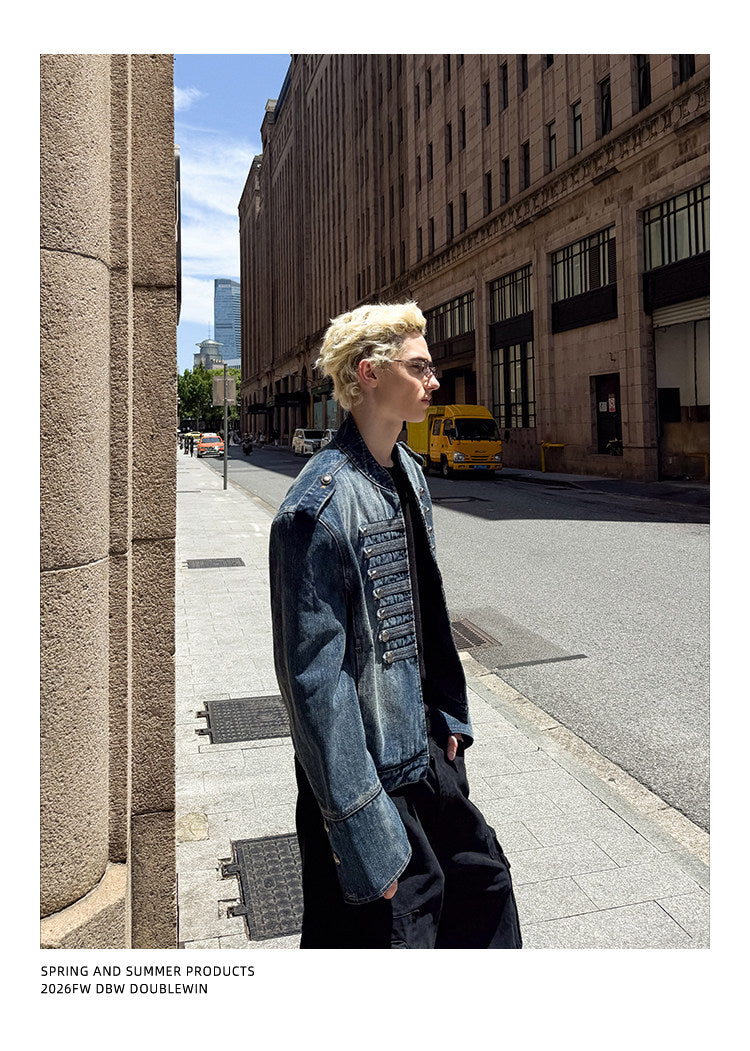 Vintage Washed Denim Jacket