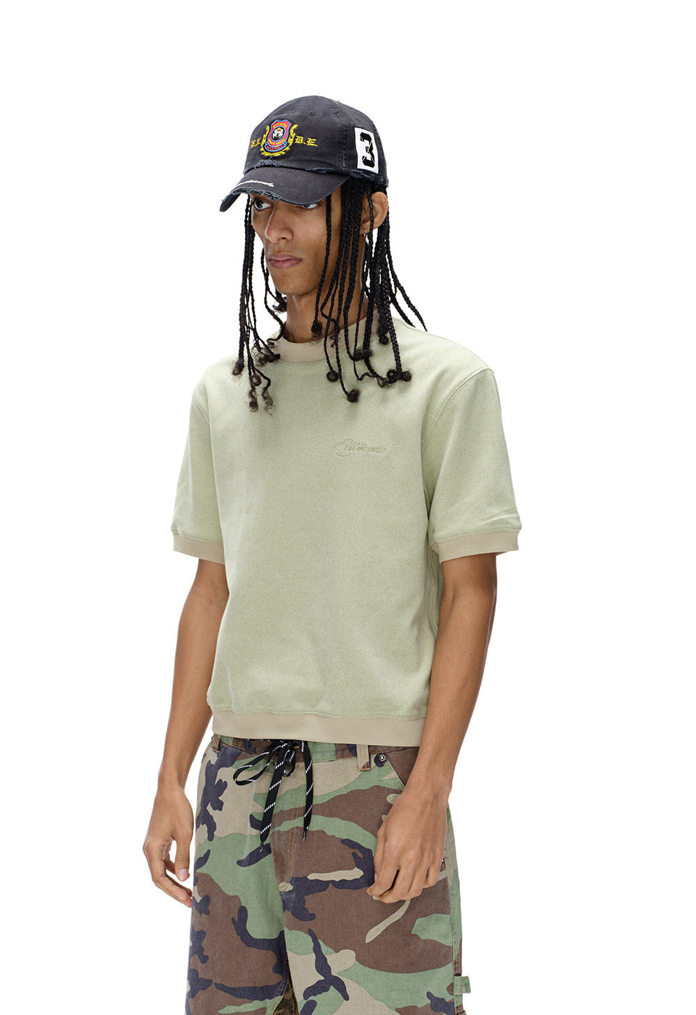 Relaxed Fit Casual Round-Neck T-Shirt
