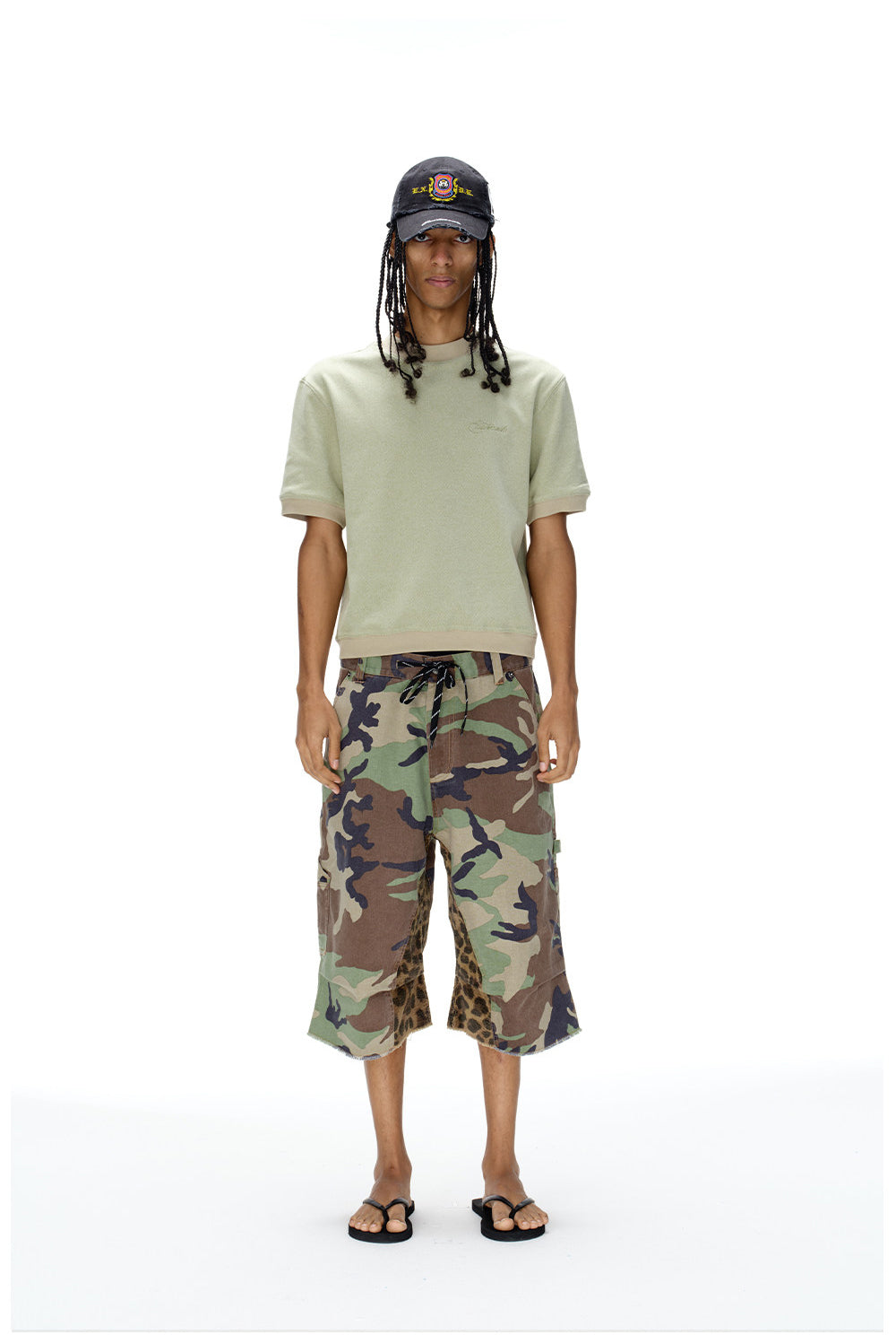 Relaxed Fit Casual Round-Neck T-Shirt