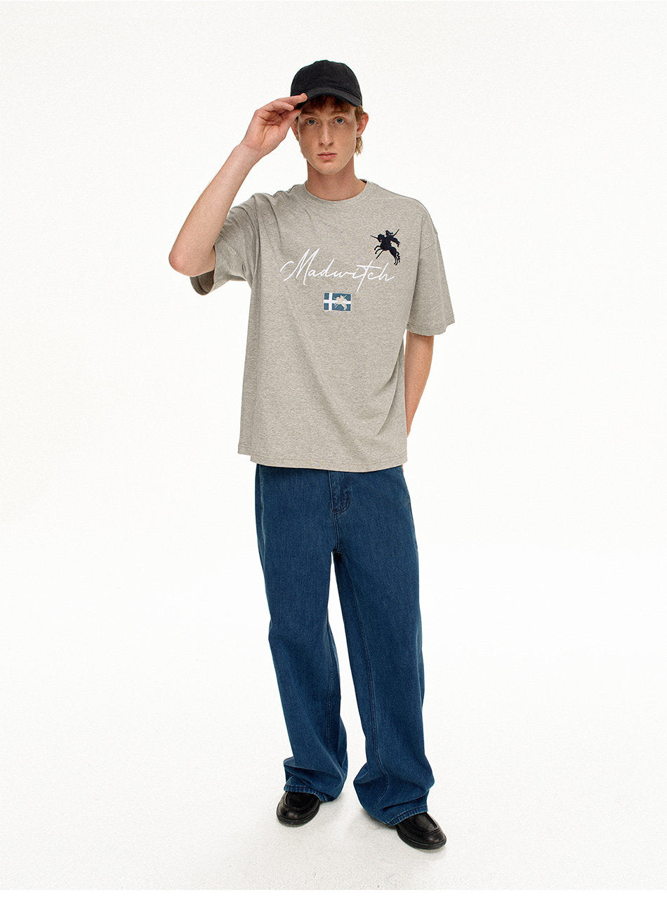 Breathable Embroidered T-shirt