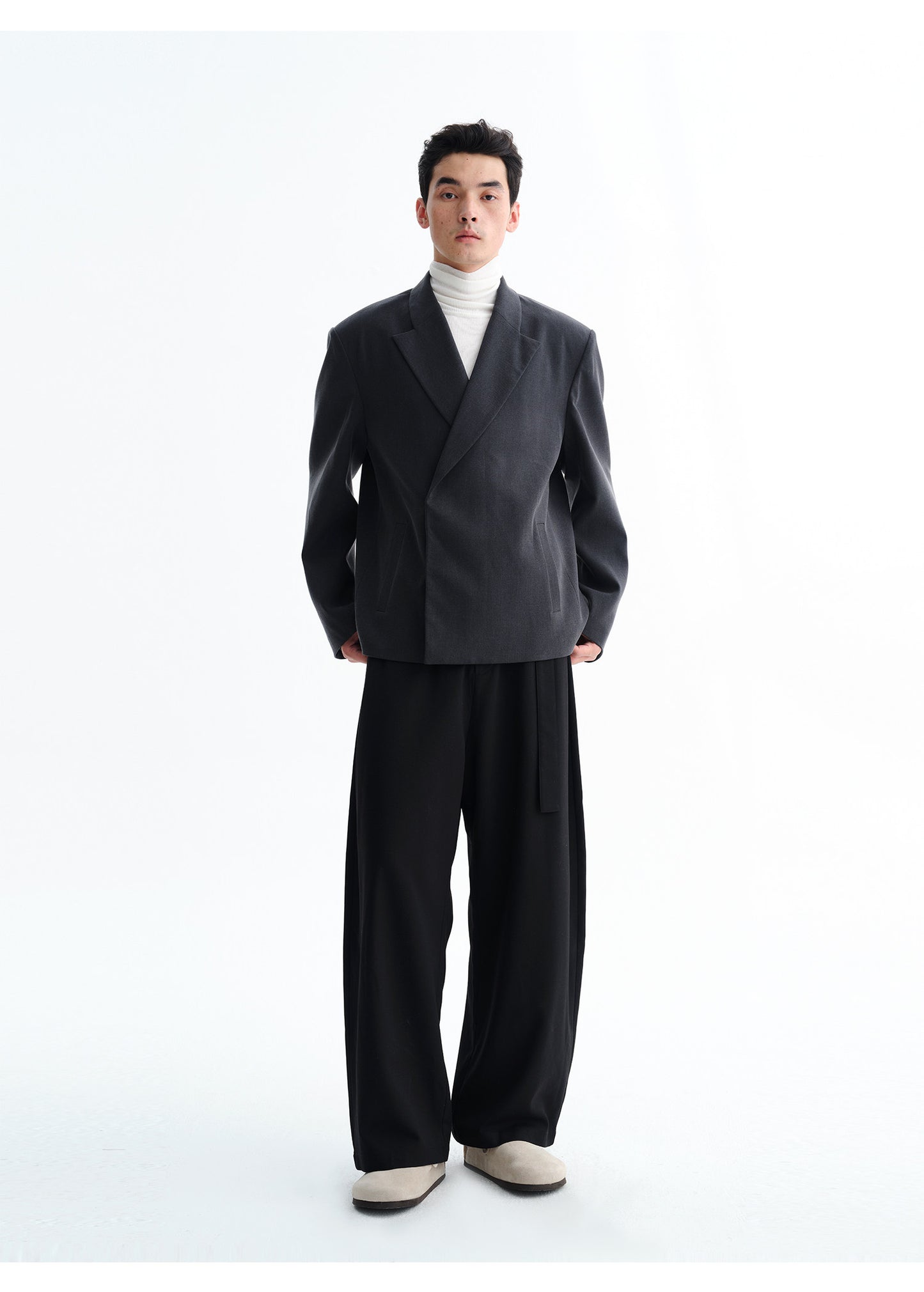 Unisex High-Waisted Casual Pants