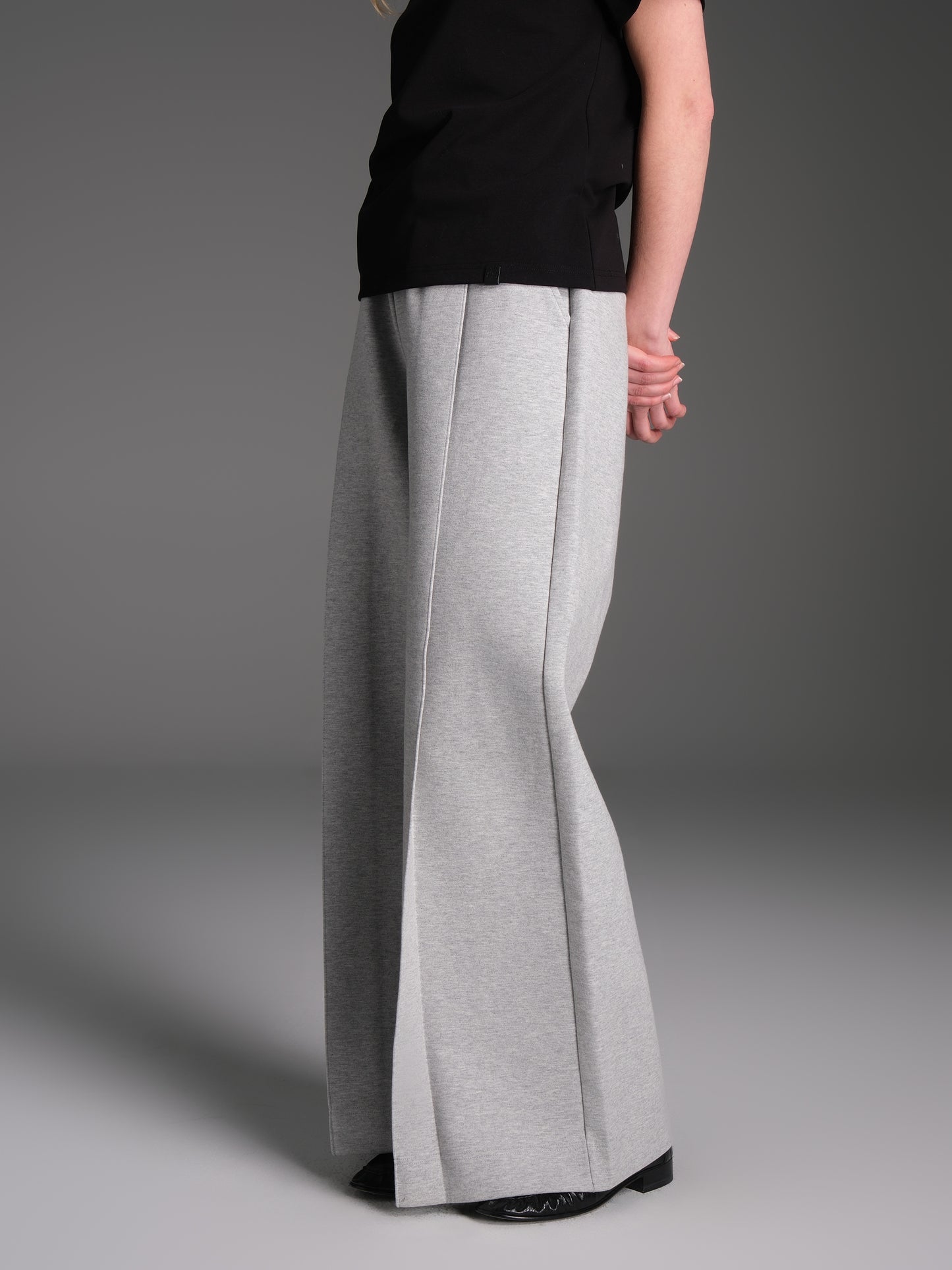 A-Line Wide Leg Sweatpants