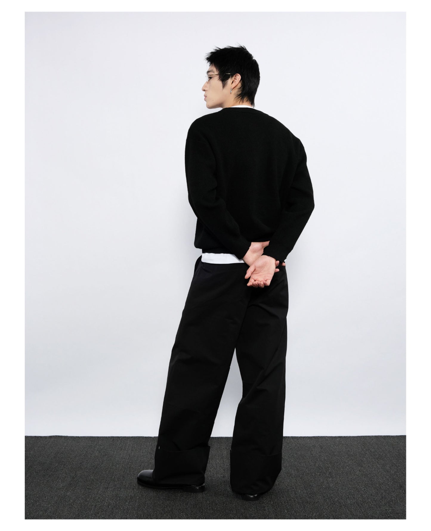 Straight-Leg Casual Pants