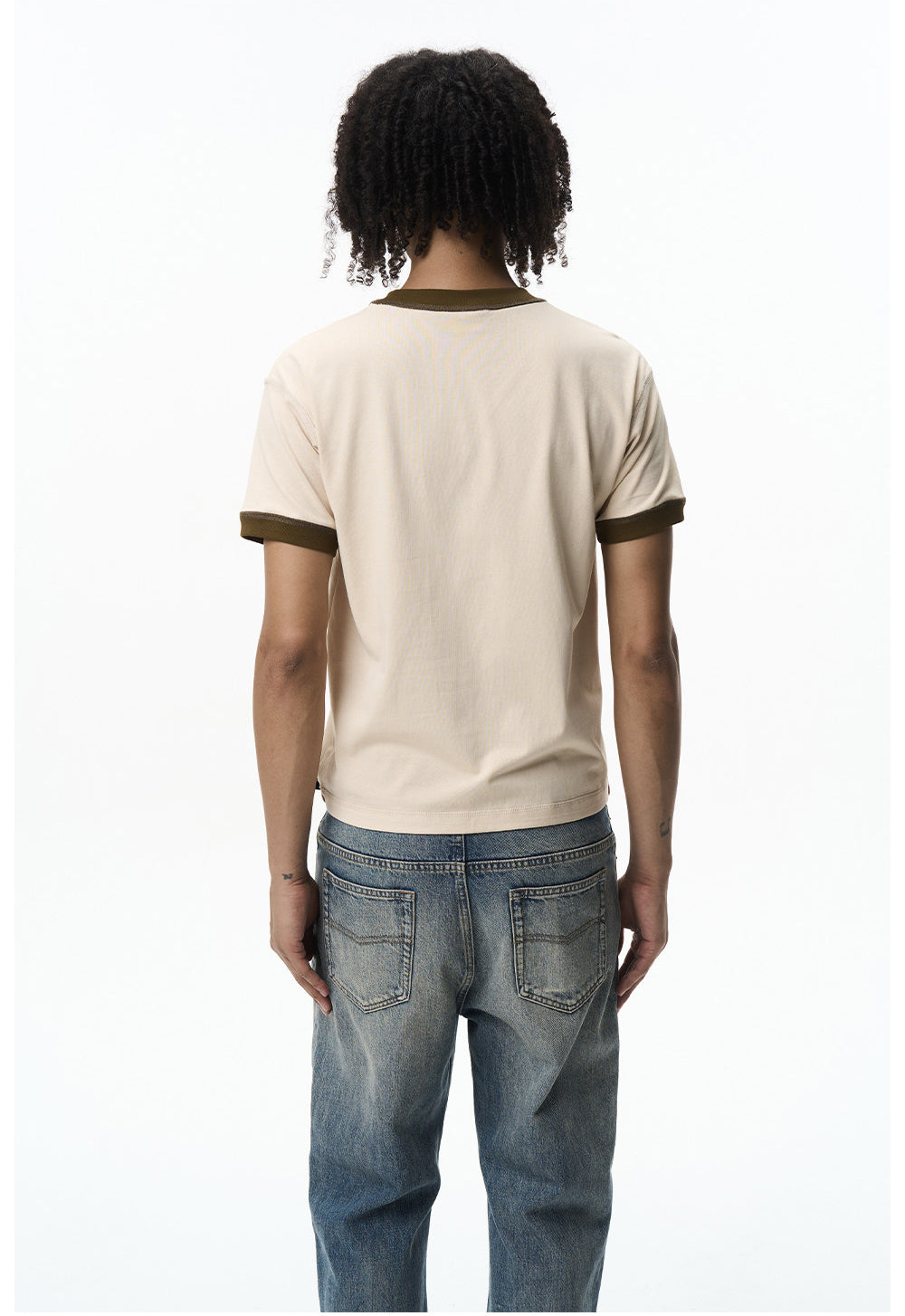 Vintage Embroidered Crew-Neck T-Shirt