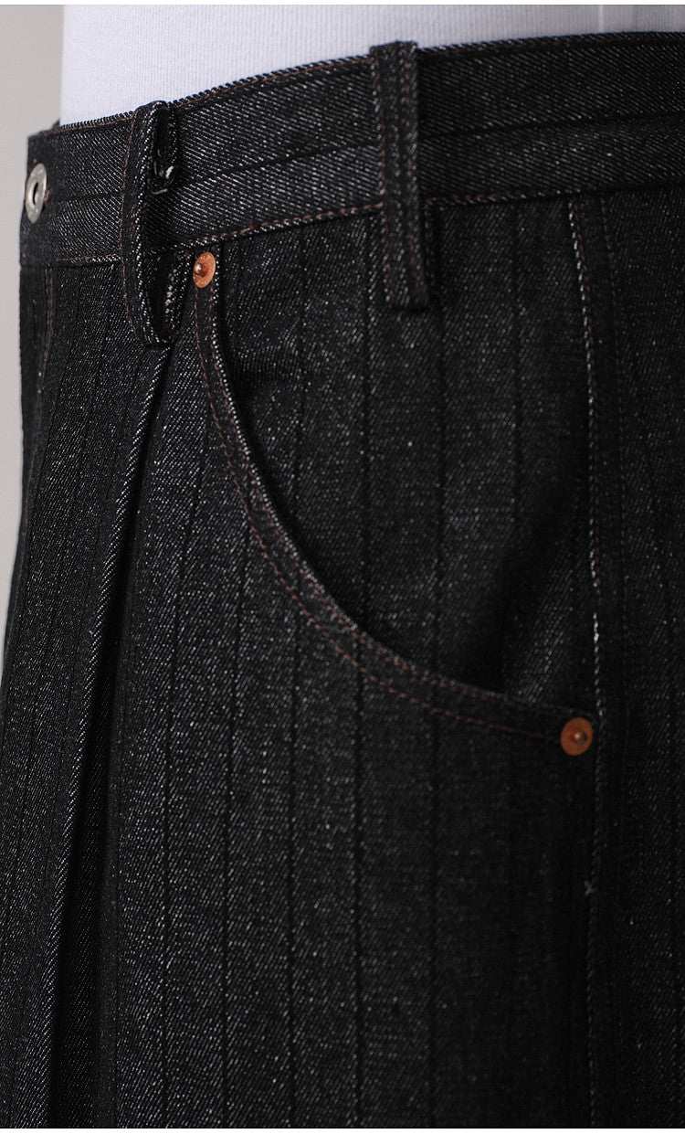 Workwear Casual Denim Pants