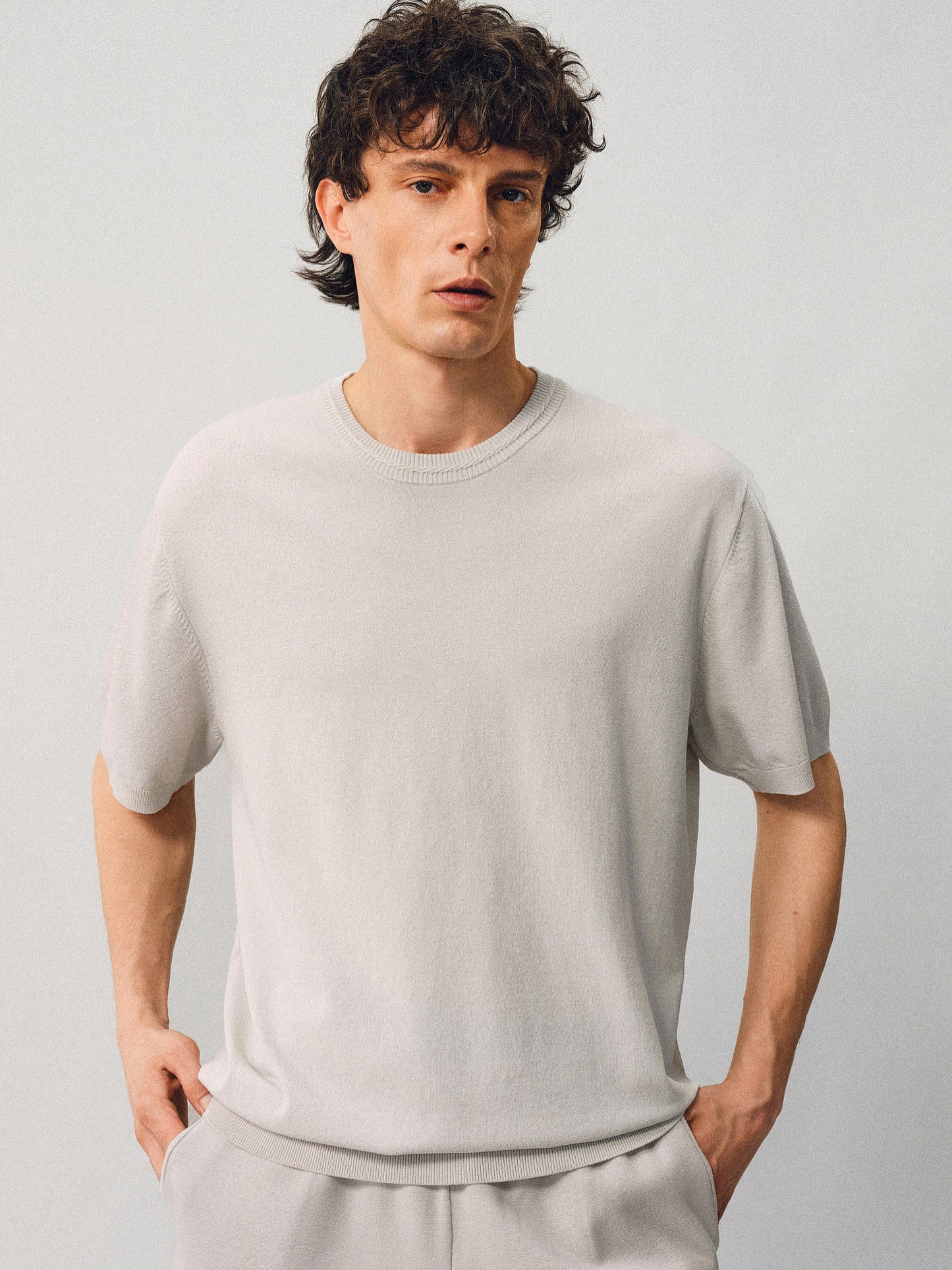 Jacquard Knit Shirt