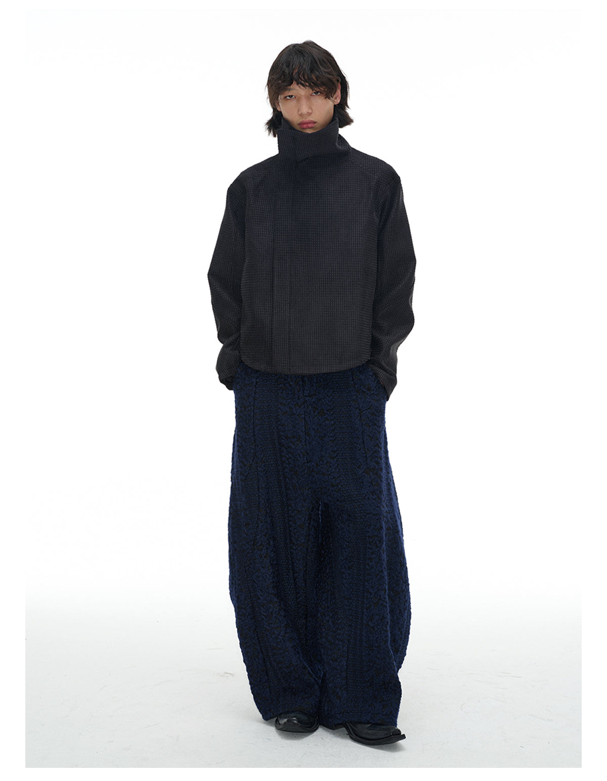 ULTIMUS 斜めジッパーツイストジャケット Diagonal Zipper Twist Jacket – ULTIMUS