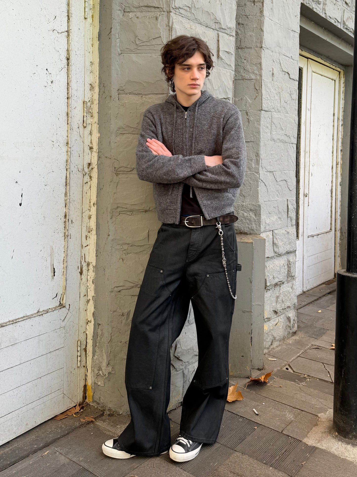 Retro Double-Knee Cargo Pants