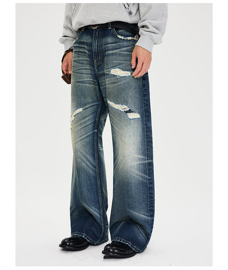 Destroyed Patch Jeans