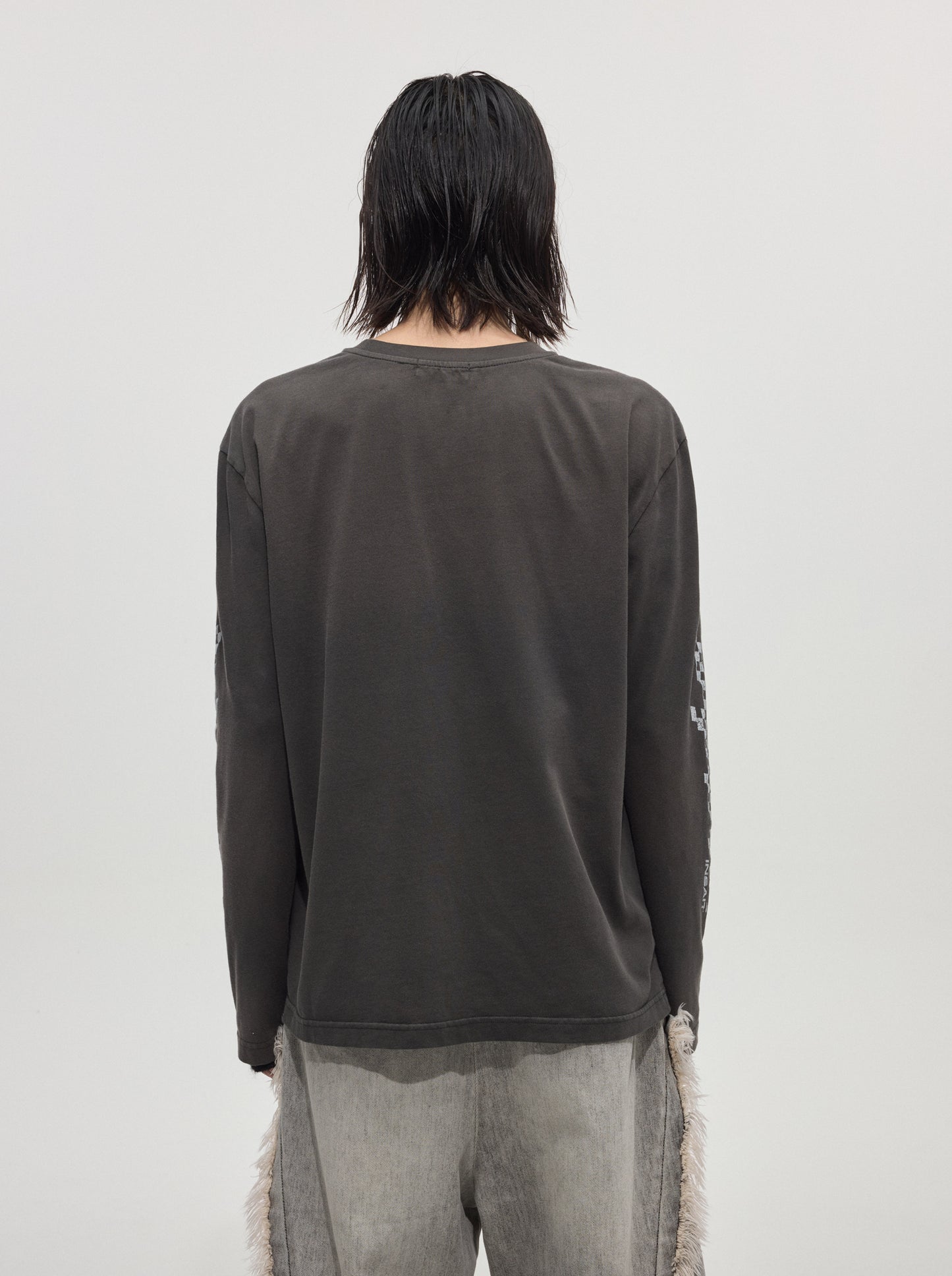 Racing Print Washed T-Shirt