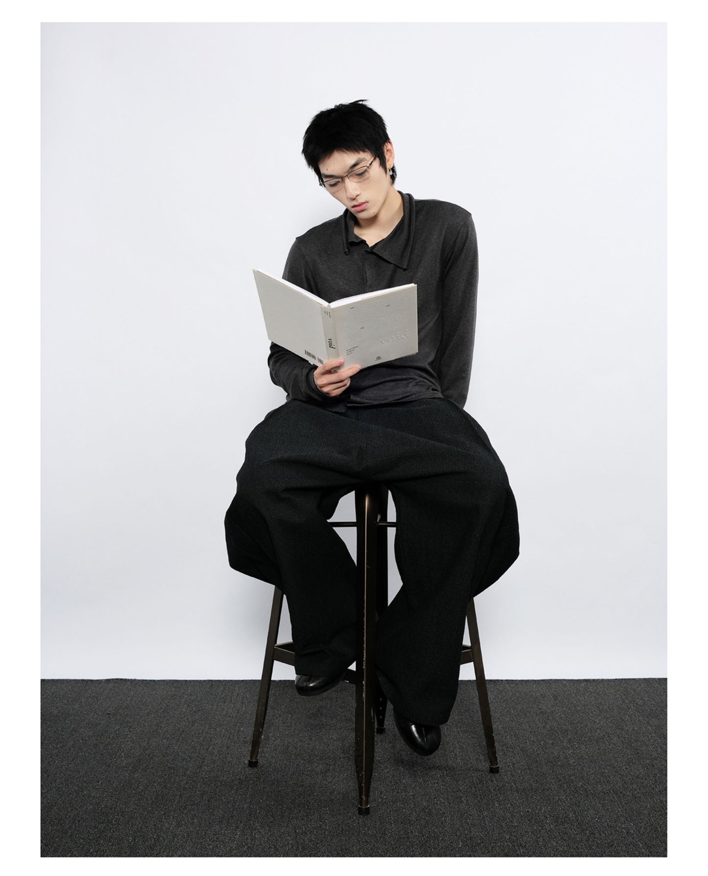 Double-Breasted Slim Cardigan