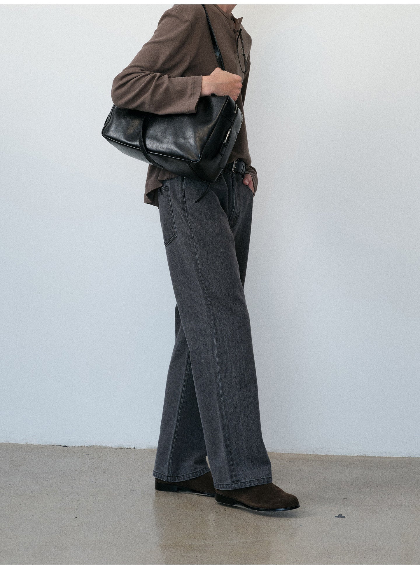 String-Dyed Slim-Fit Jeans