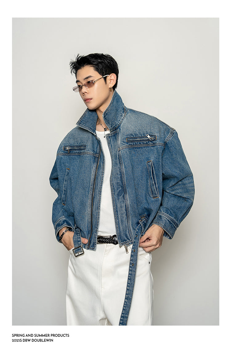 Retro-Wash Denim Jacket