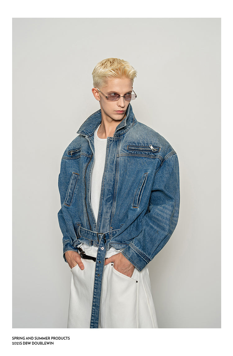 Retro-Wash Denim Jacket