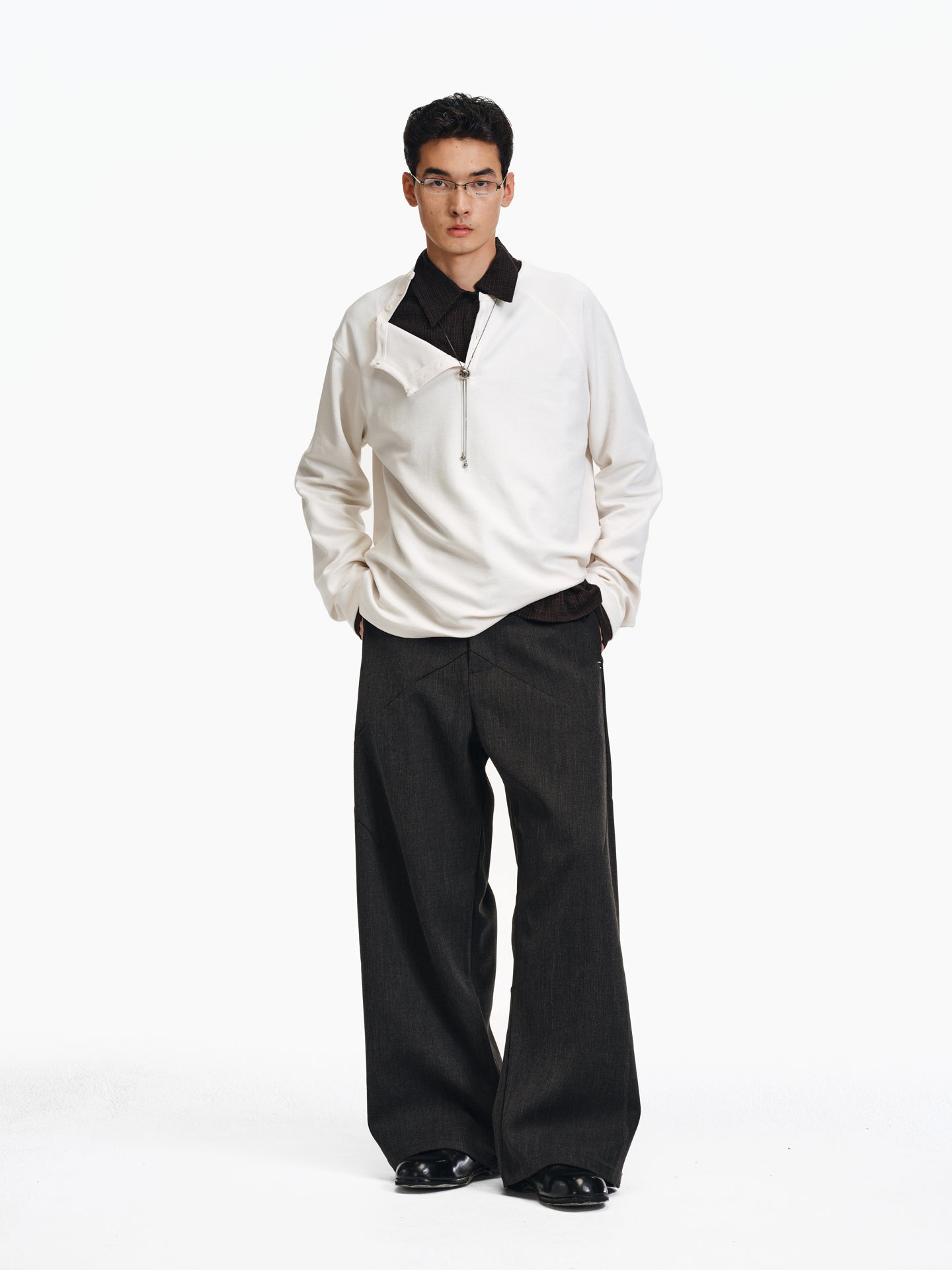 A-line casual pants
