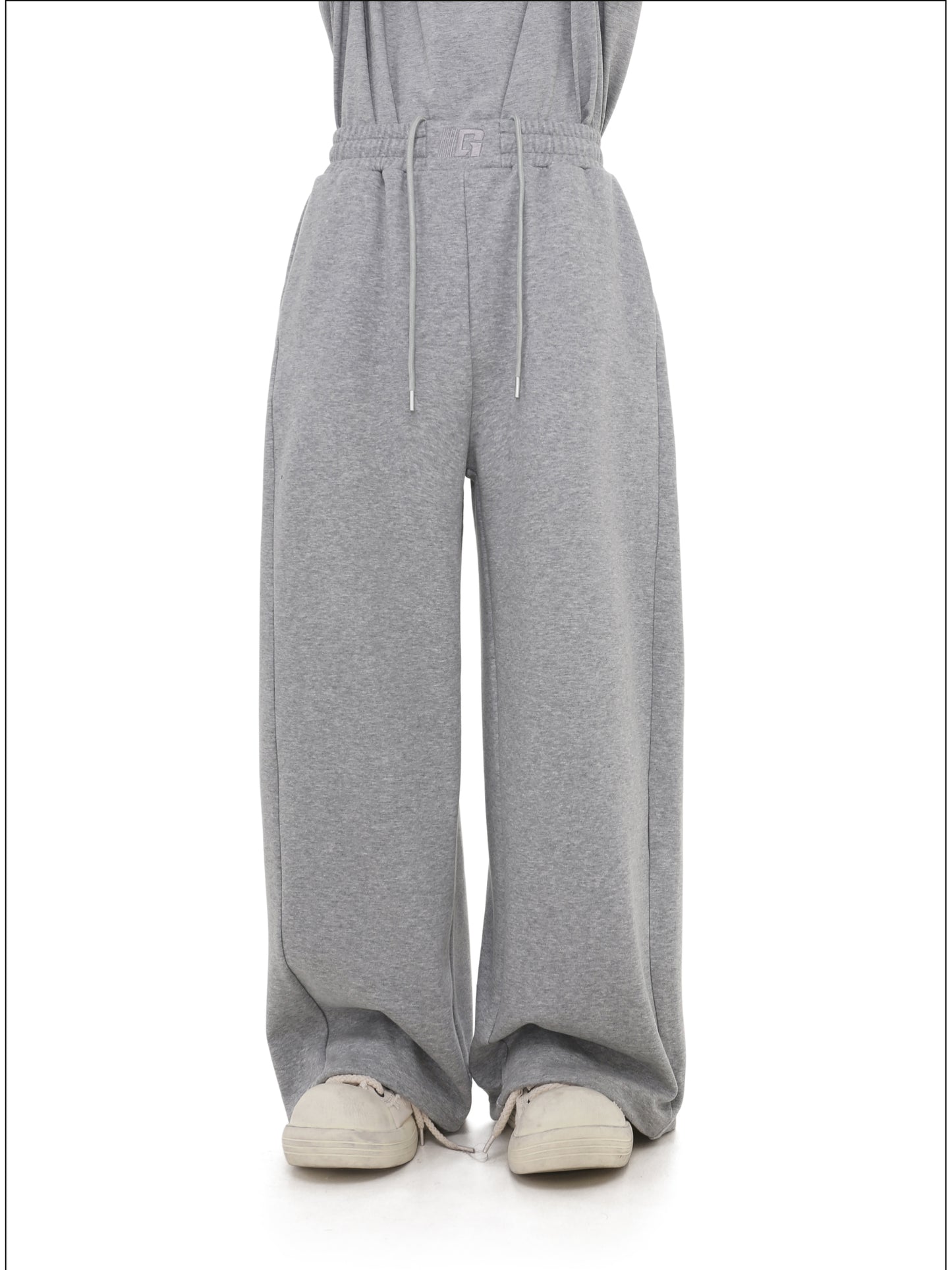 Embroidered Cuff Sweatpants