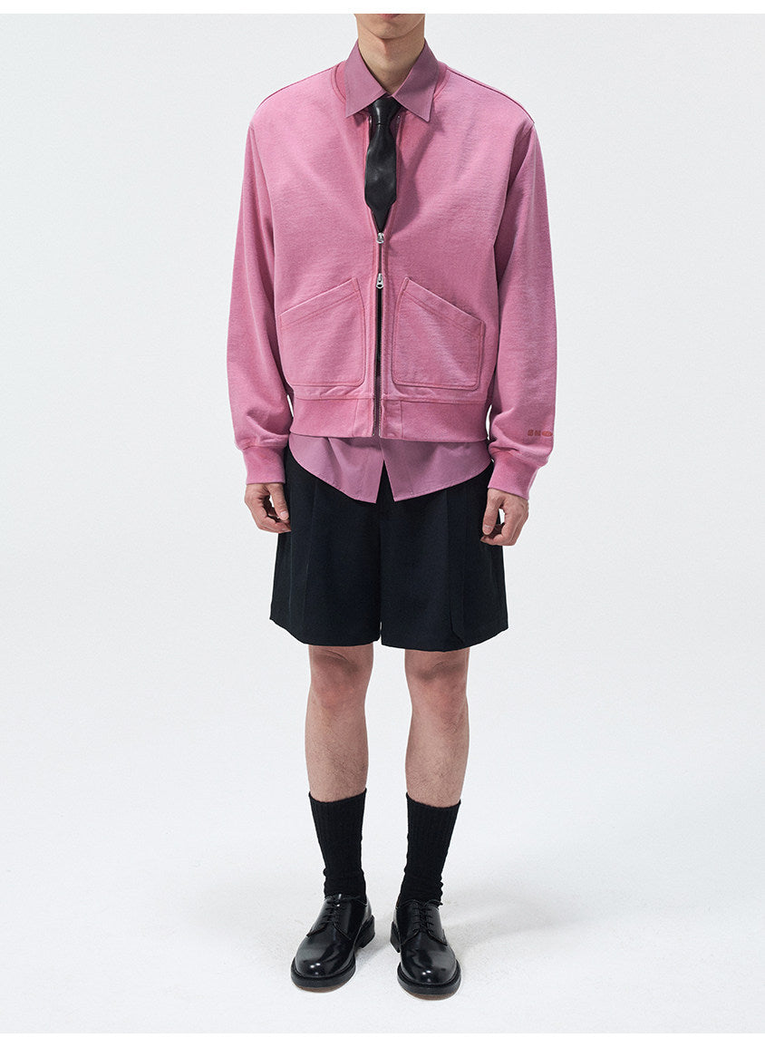 Short Rib Baseball Sweatshirt