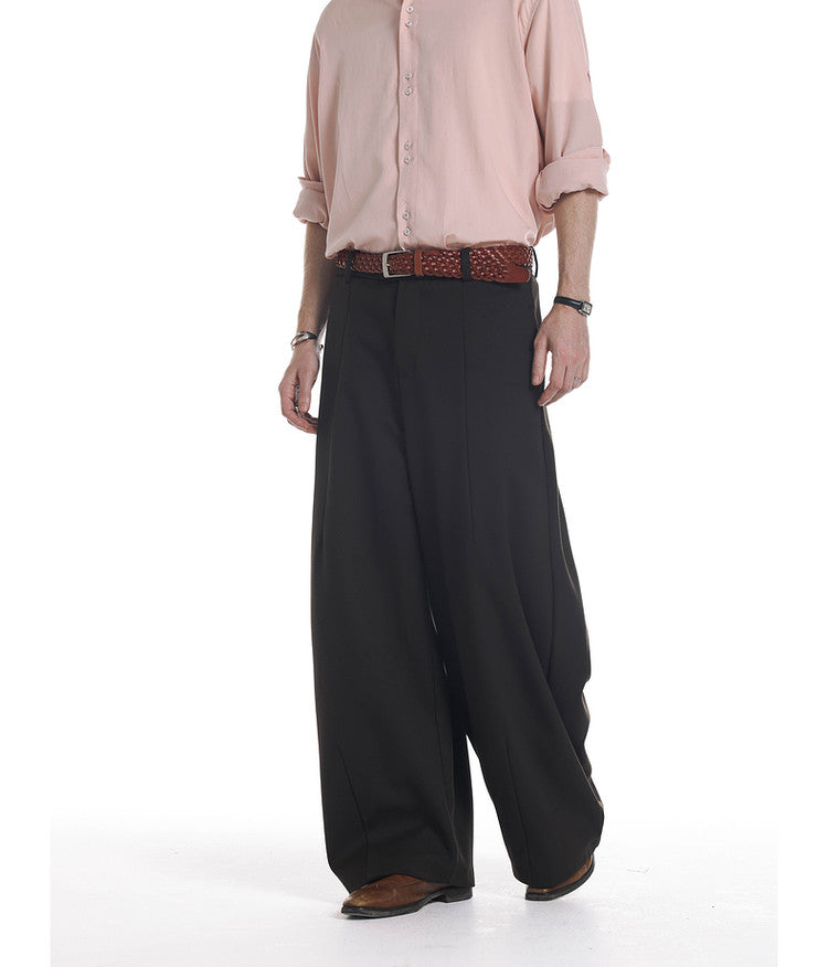 Draping Curve Casual Pants
