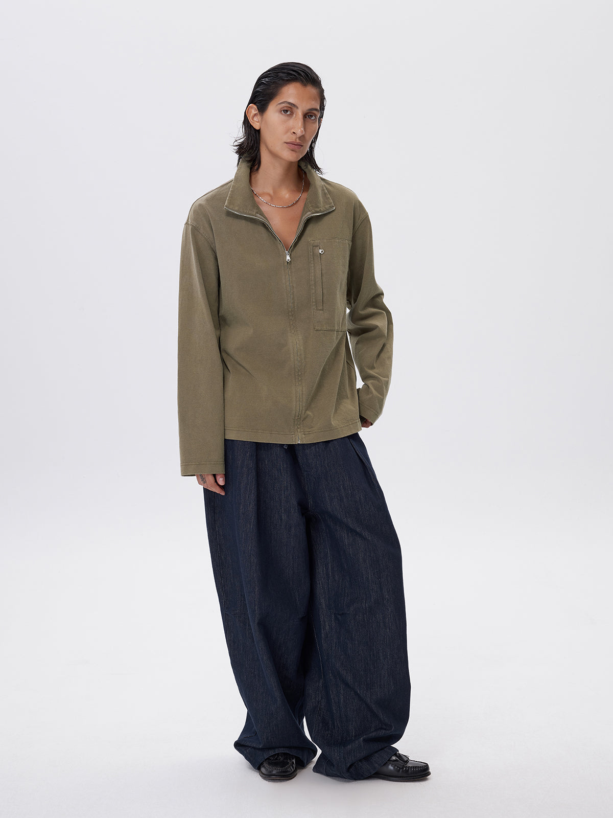 Cotton Zipper Jacket