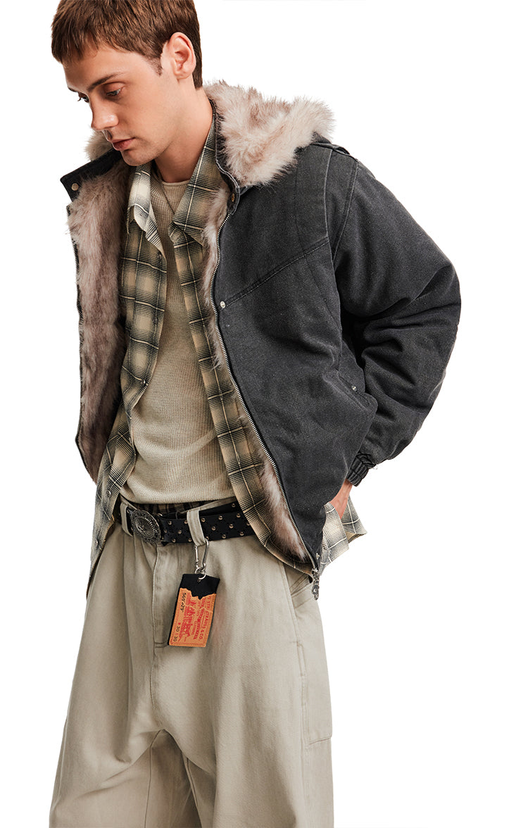 Cotton-padded jacket