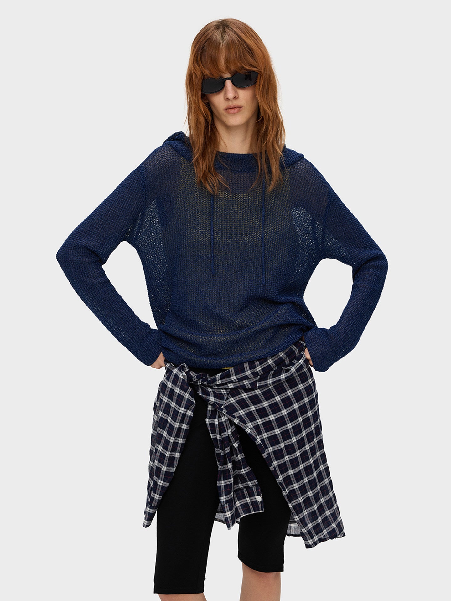 Hooded Cover-Up Sweater