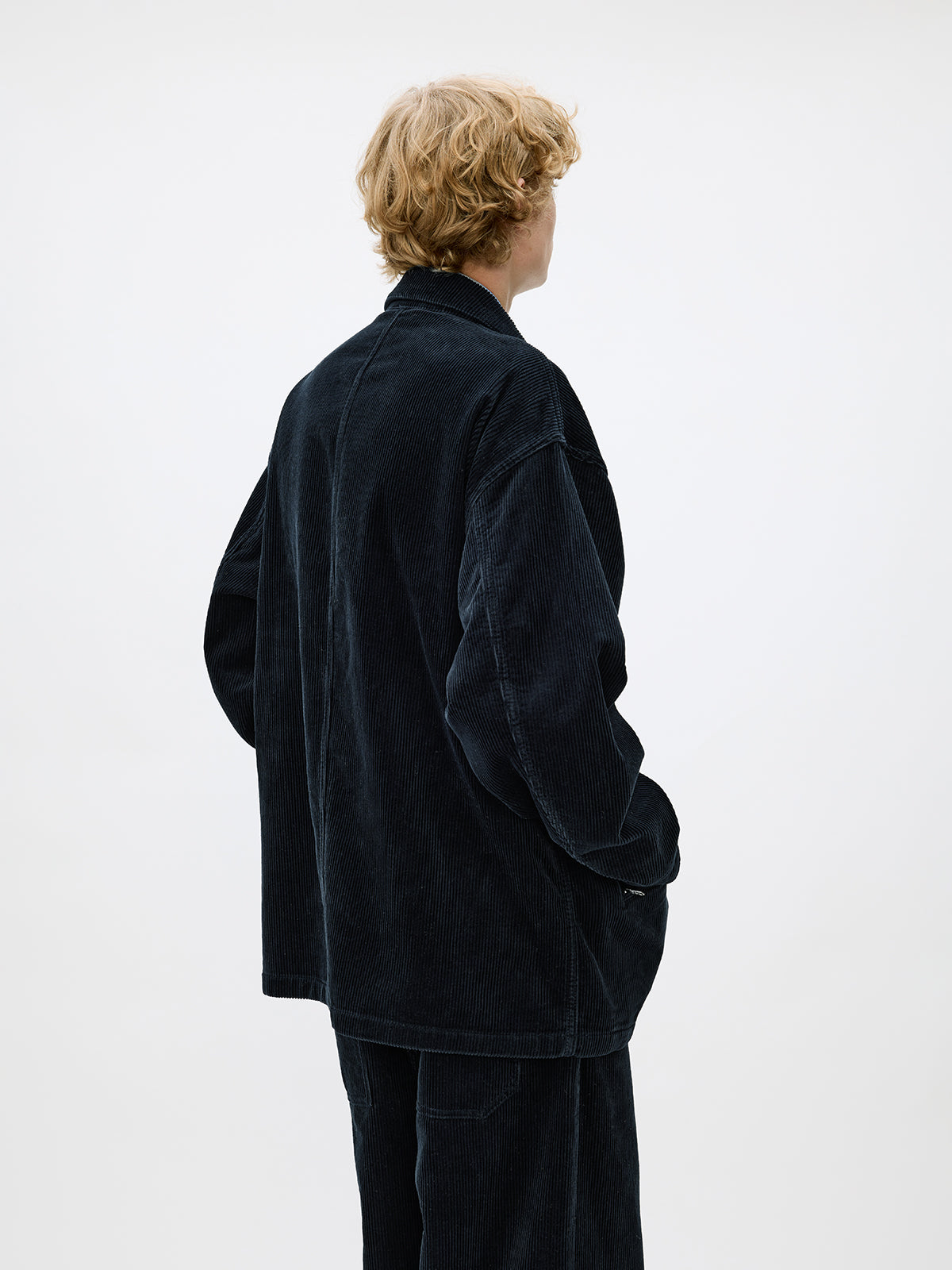 Wash-processed Cotton Corduroy Jacket