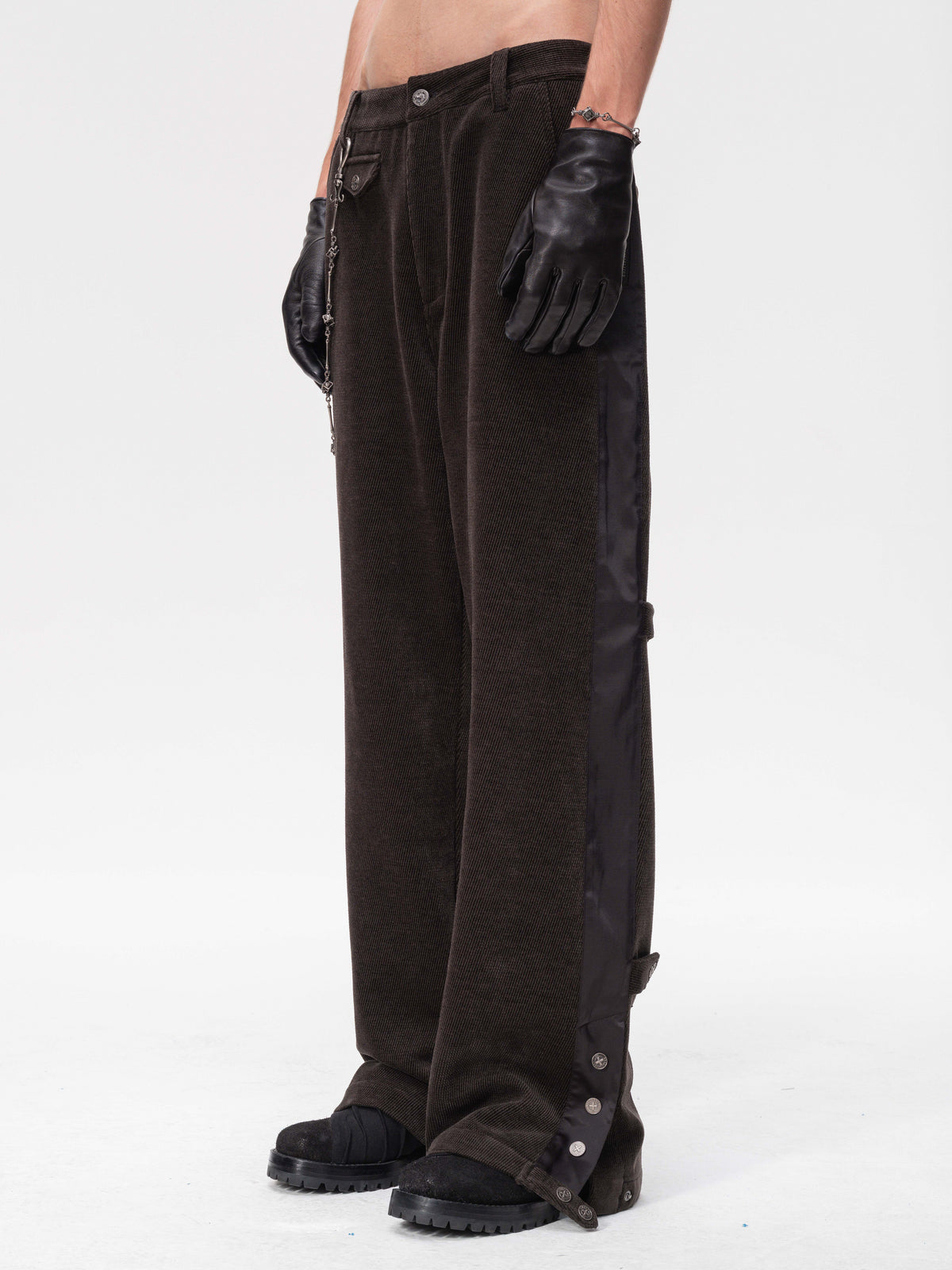Button-Up Casual Pants
