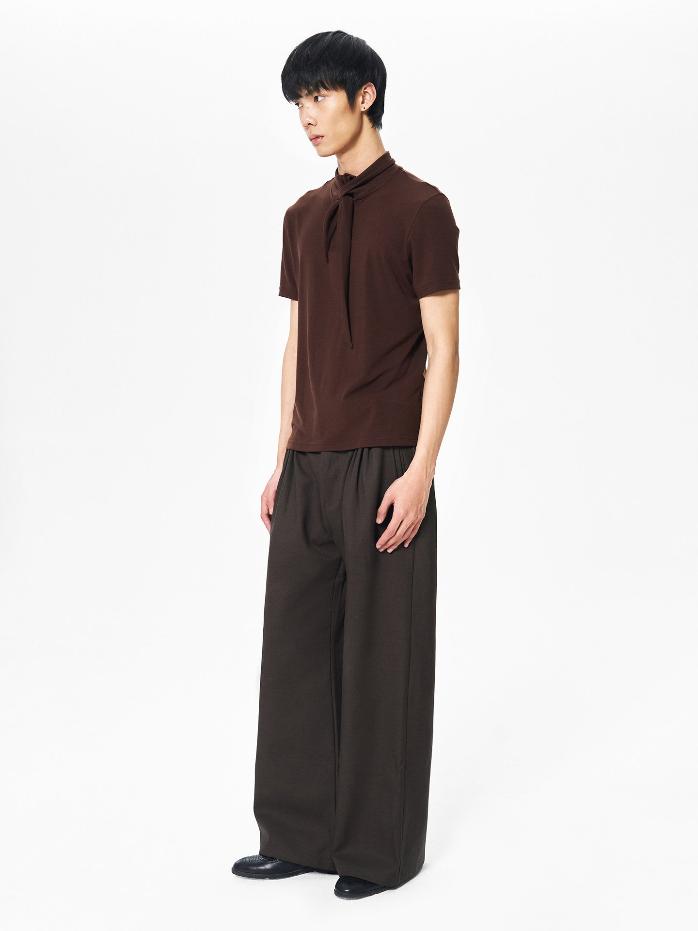 T-shirt with Holiday Scarf