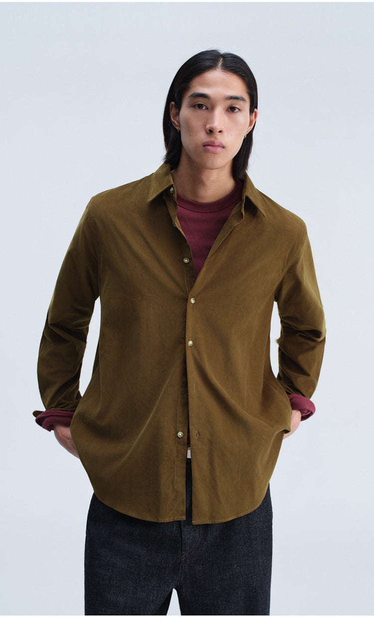 Retro Corduroy Shirt