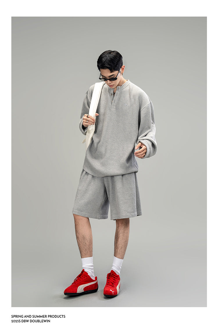 Waffle Casual Shorts