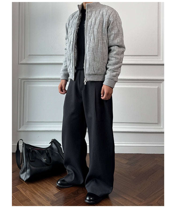 Double Zipper Cardigan