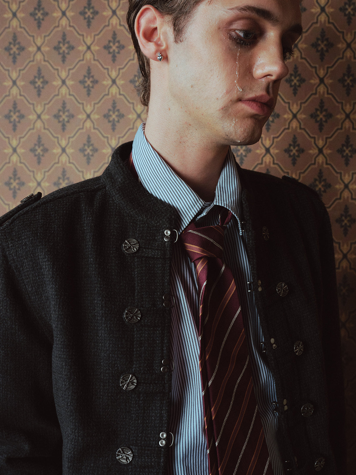 Napoleon Breasted Cropped Jacket