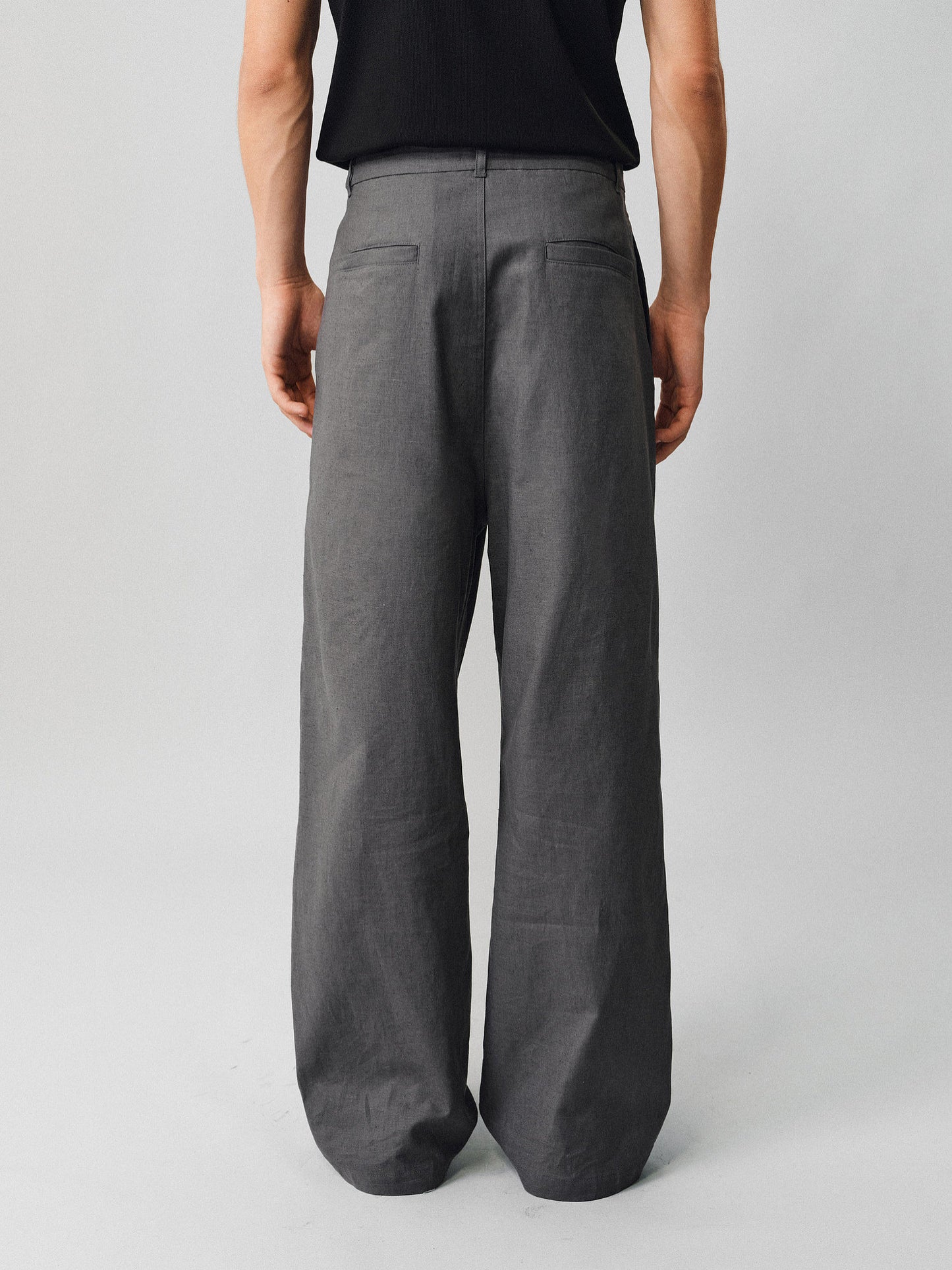 Work Pants with Patch Pockets